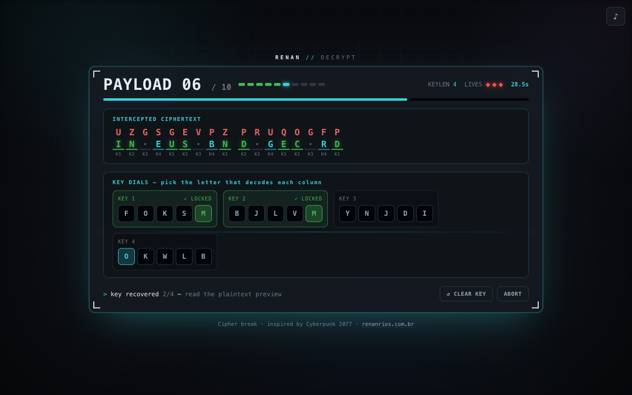 Decrypt screenshot